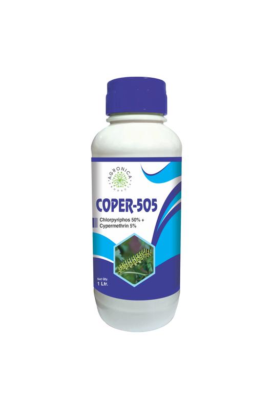 Chloropyrifos 50% + Cypermethrin 5%EC COPPER 505